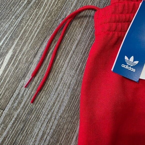 Adidas Originals Superstar Firebird Track Pants Red Black Men's Small S IZ0034 - Picture 4 of 11